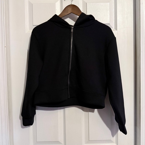 a new day Tops - a new day Women’s Black Zip-Up Jacket